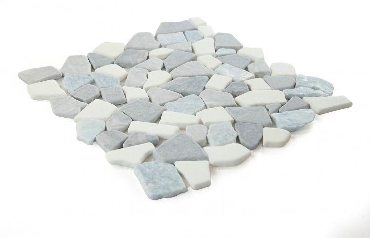 River Stone Blue Ocean 12 x 12